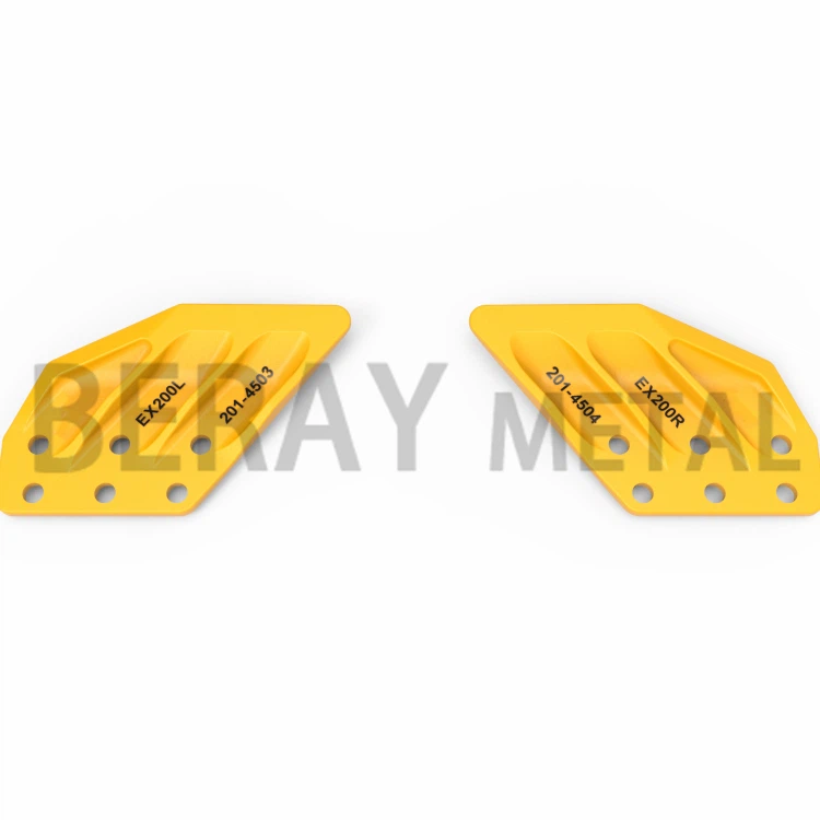 201-4503 201-4504 For Komatsu PC200 Hitachi Style EX200 Bucket Side Cutter