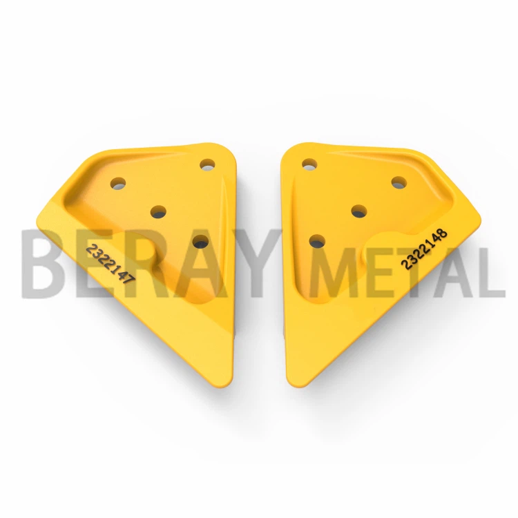 2322147 2322148 For Cat Excavator E320D 4 Holes Bucket Side Cutters