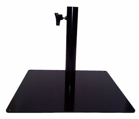 Flat Metal Umbrella Base Stainless Steel Galvanized