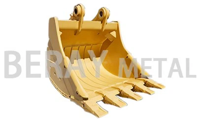 Excavator Bucket Heavy Duty Rock For CAT 374F